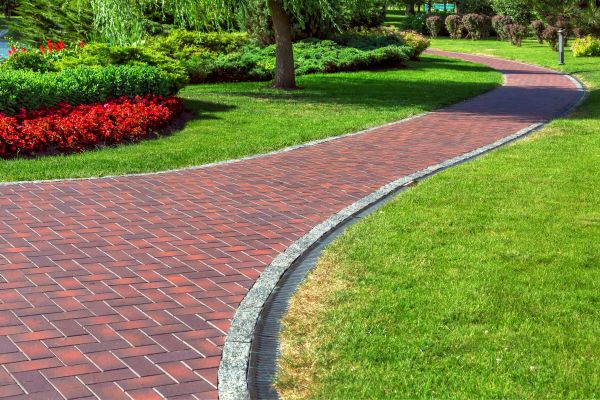 Brick Walkway Installation in Stillwater