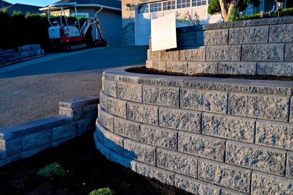 Stone Retaining Wall Repair in Stillwater