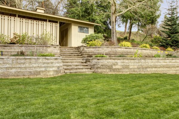 Retaining Wall Construction in Stillwater