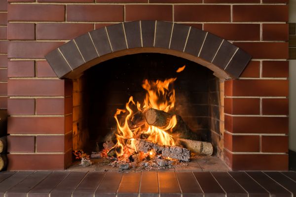 Brick Fireplace Installation in Stillwater