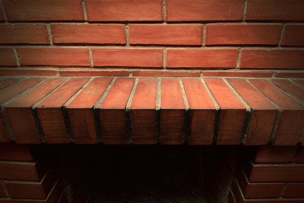 Brick Mantel Installation in Stillwater